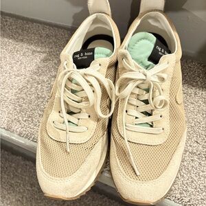 Rag and Bone. Like new Retro Sneakers.  Mesh/Suede. Comfy & Classic Size 71/2
